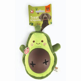 Barkbutler x Fofos Avocado Treat Toy for Dogs | For Medium Chewers