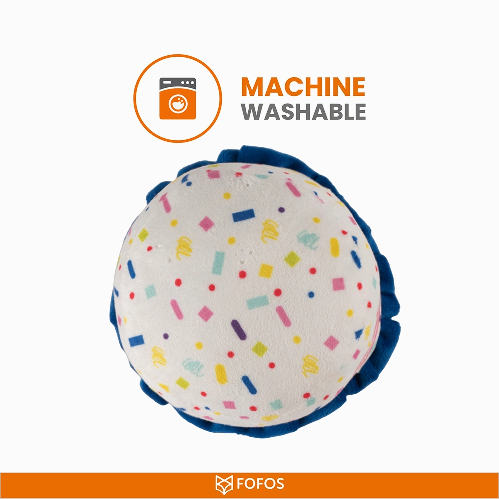 Barkbutler x Fofos Birthday Cake Plush Toy for Dogs