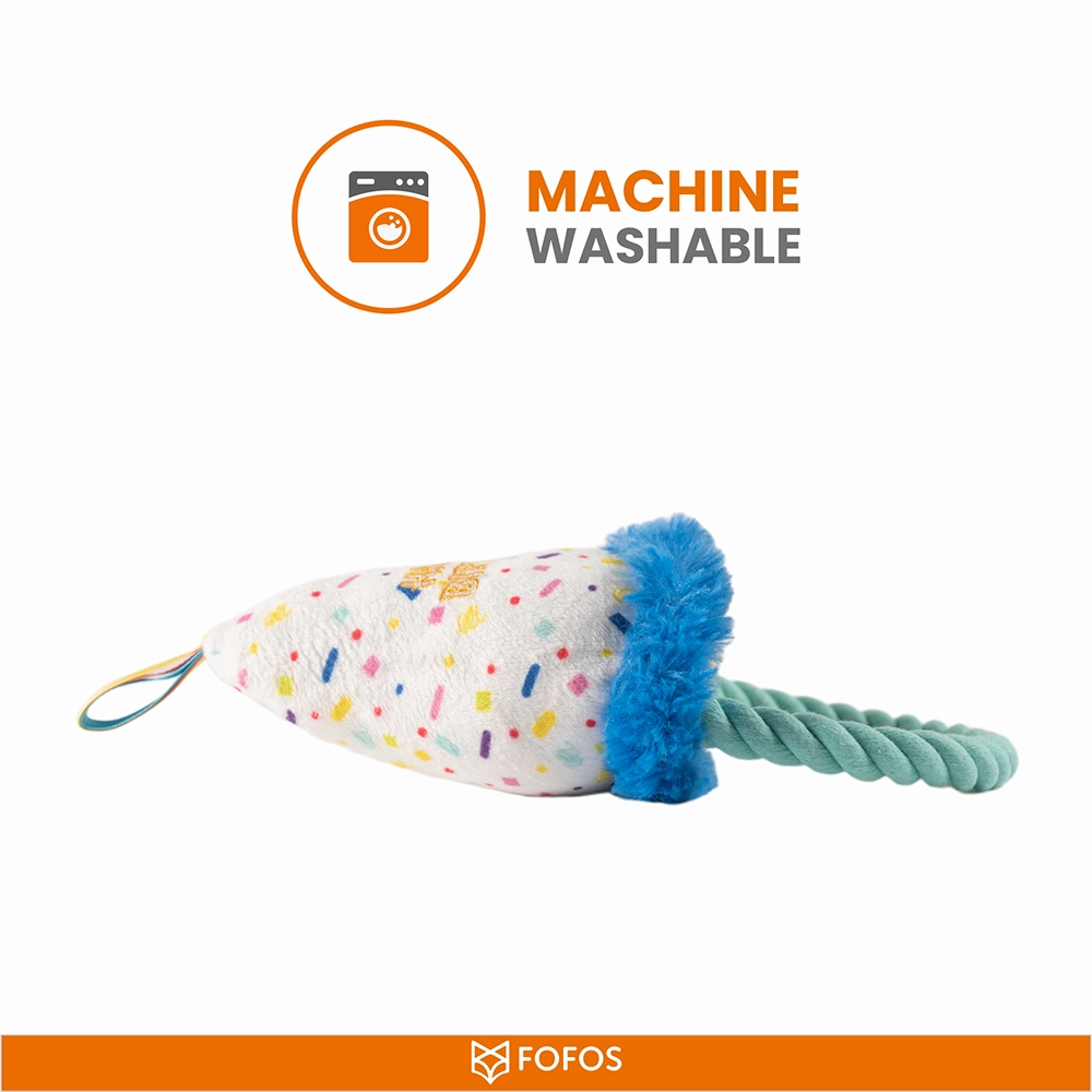 Barkbutler x Fofos Birthday Hat Plush Toy for Dogs