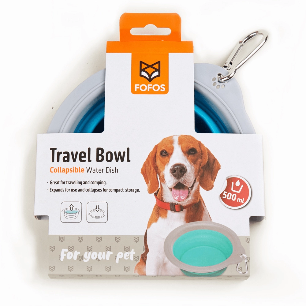 Barkbutler x Fofos Collapsible Bowl for Dogs (Blue)