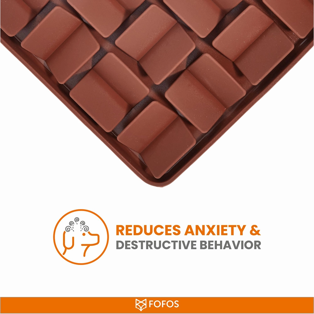 Barkbutler x Fofos Licking Mat for Dogs and Cat (Brown)