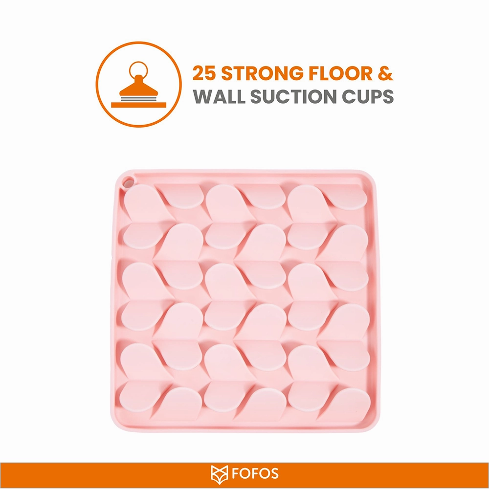 Barkbutler x Fofos Licking Mat for Dogs and Cat (Pink)