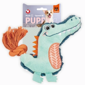 Barkbutler x Fofos Puppy Alligator Toy for Dogs