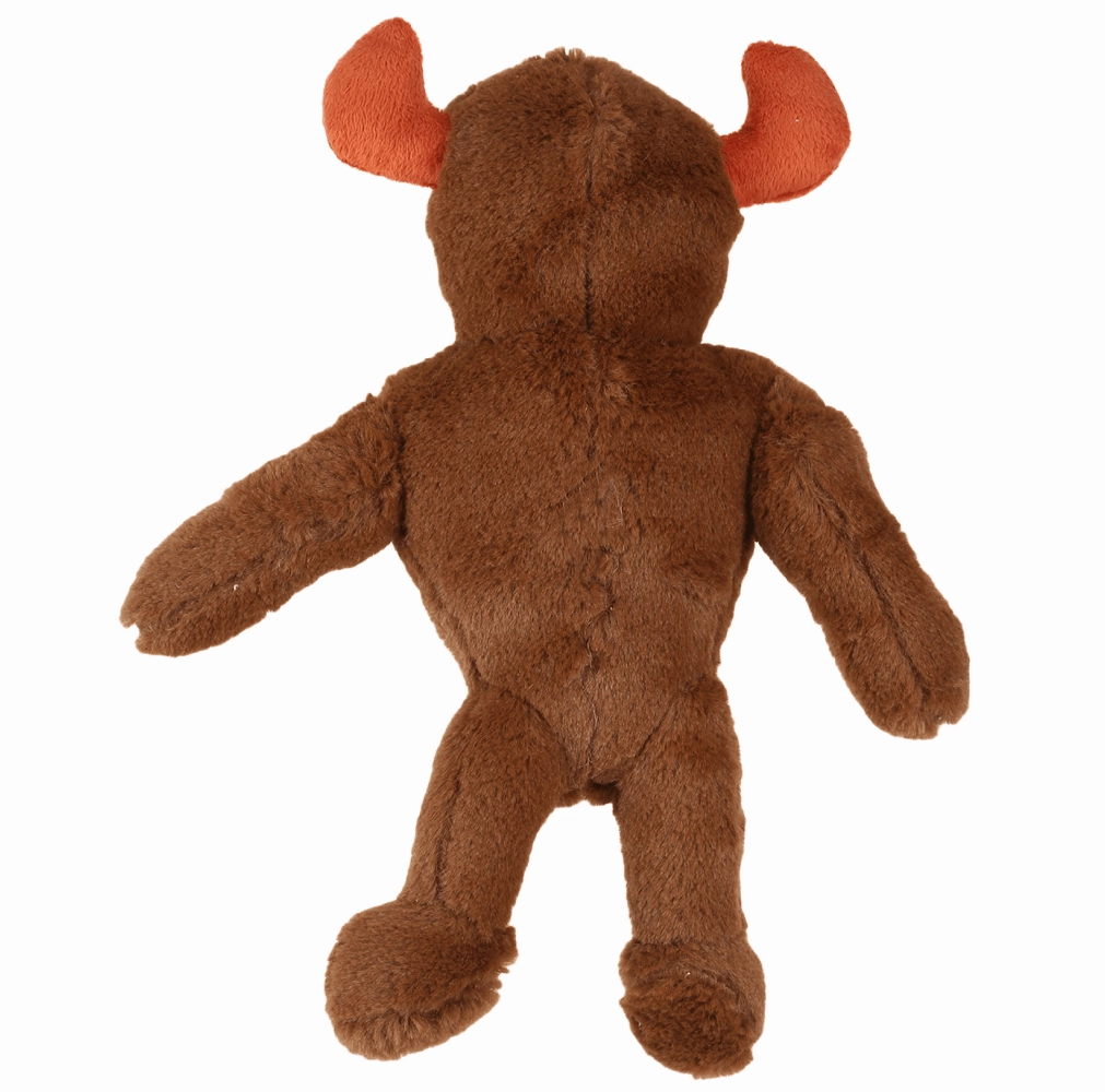 Basil Big Bull Plush Toy with Squeaky TPR for Dogs and Cats