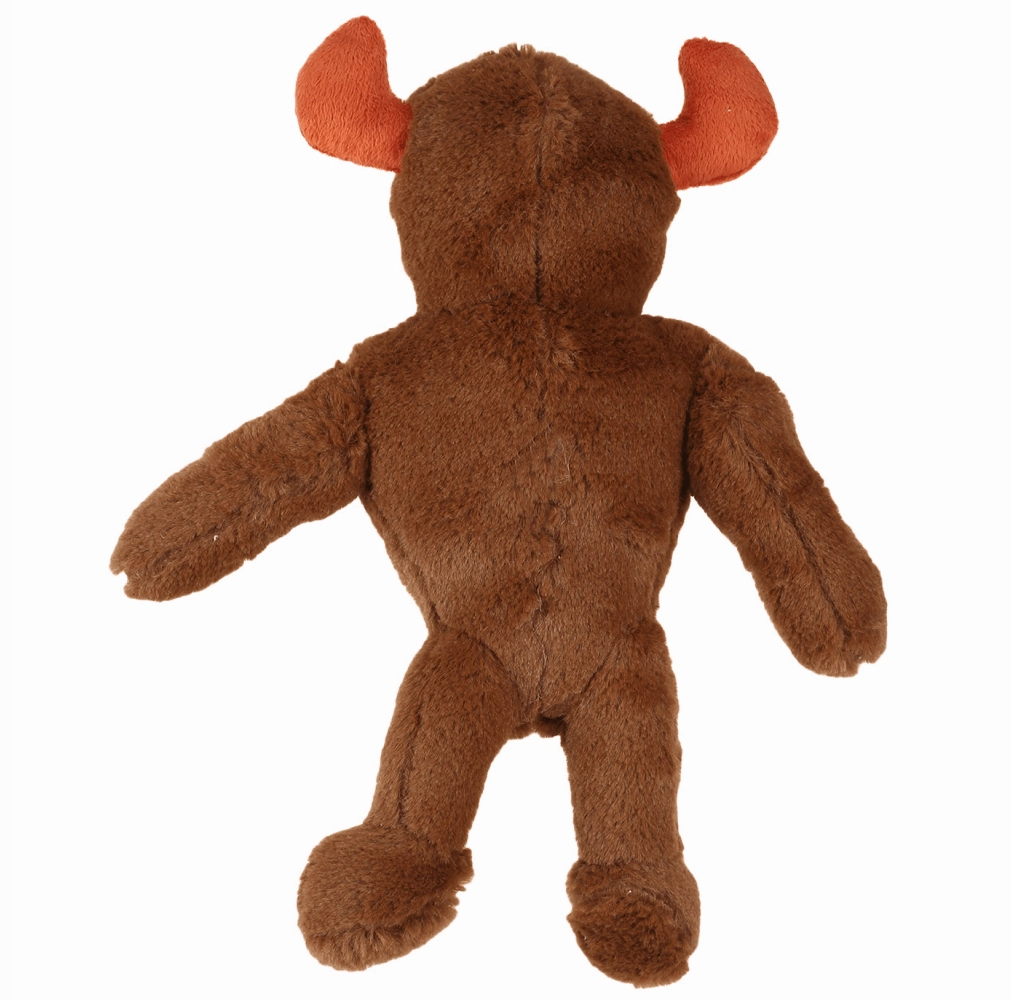 Basil Big Bull Plush Toy with Squeaky TPR for Dogs and Cats