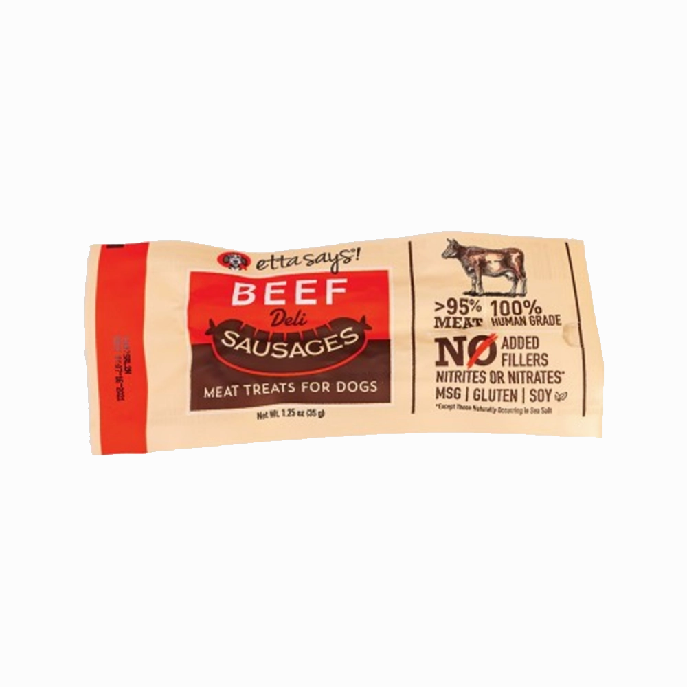 Beef Deli Sausages Dog Treats