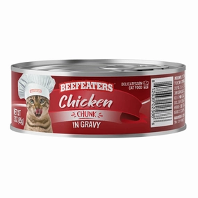 Beefeaters Chunk Gravy Wet Cat Food, Case of 24
