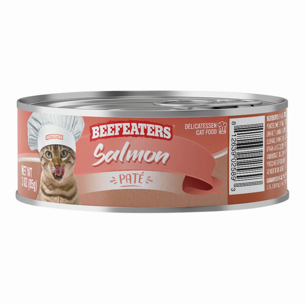 Beefeaters Pate Wet Cat Food, Case of 24
