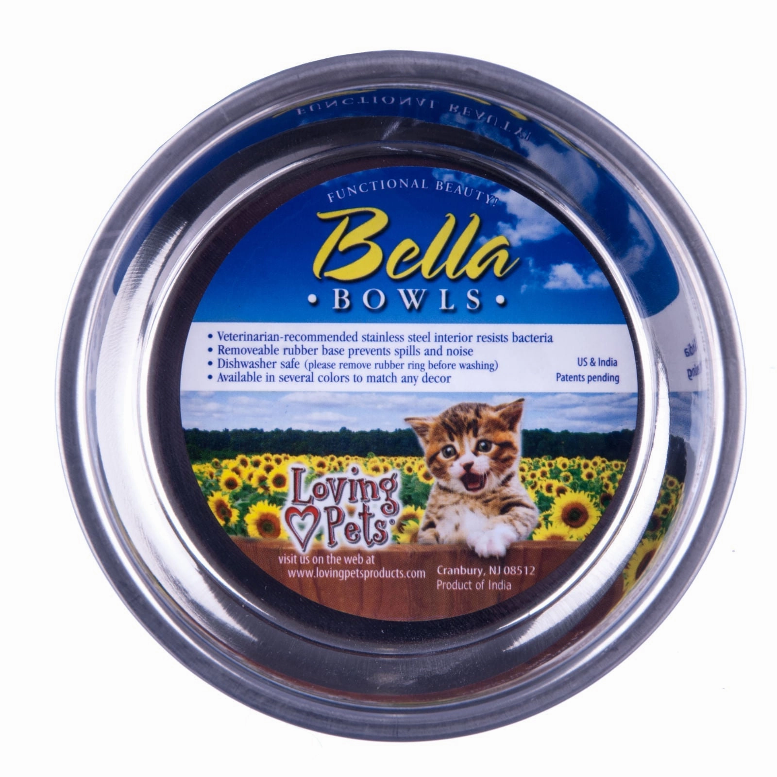 Bella Designer Cat Bowls, 4 oz