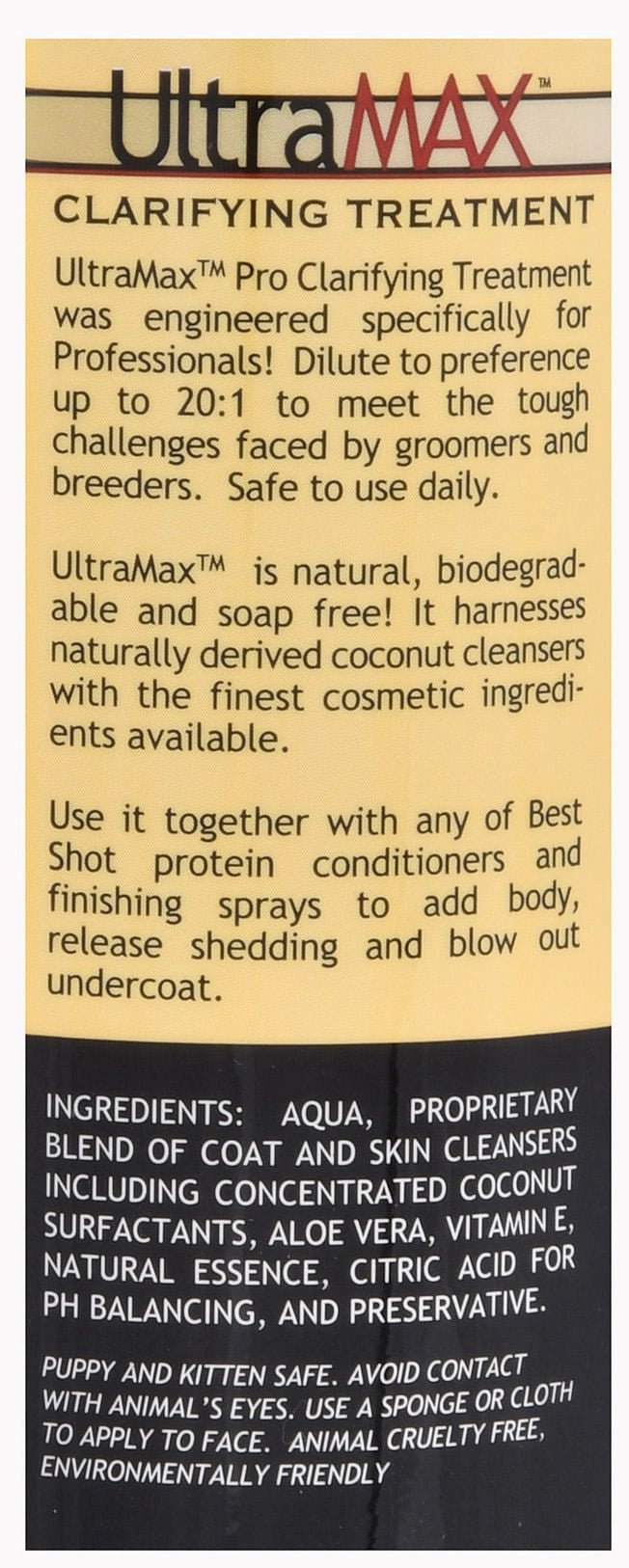 Best Shot UltraMAX Pro Clarifying Shampoo