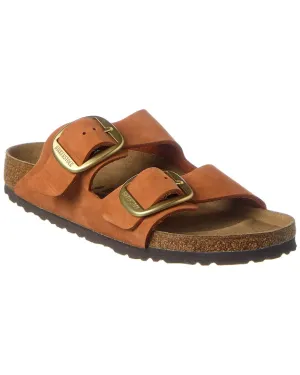Birkenstock Arizona à boucle large, coupe étroite, sandale en cuir