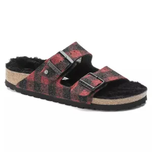 Birkenstock Arizona Rivet Plaid Rouge 1018111 Femmes