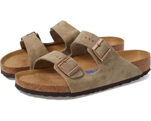 Birkenstock Arizona Soft Footbed Slide Unisexe M9-9.5/W11-11.5 Sandale FZP250 (Marron, M9-9.5/W11-11.5)