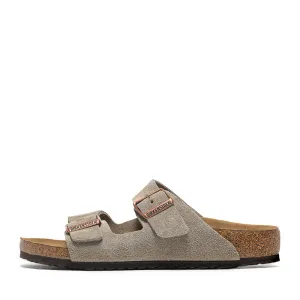 Birkenstock Arizona en daim (PS) - Taupe