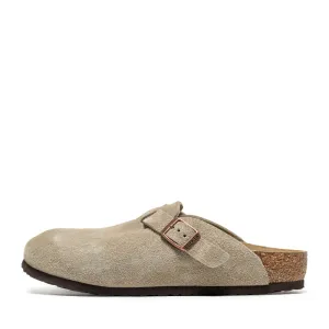 Birkenstock Boston en daim (PS) - Taupe