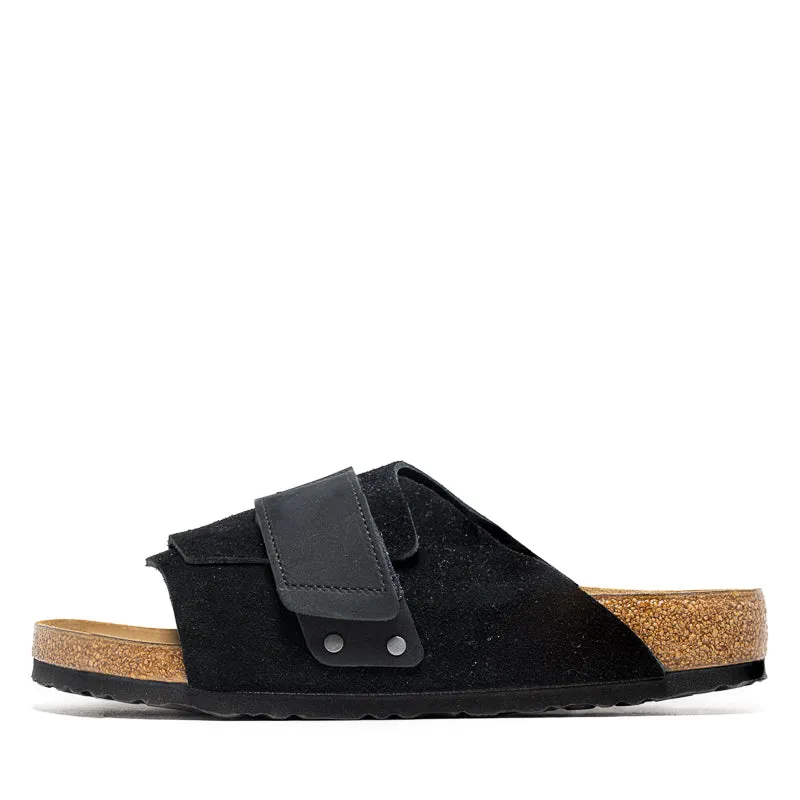 Birkenstock Kyoto en daim - Noir