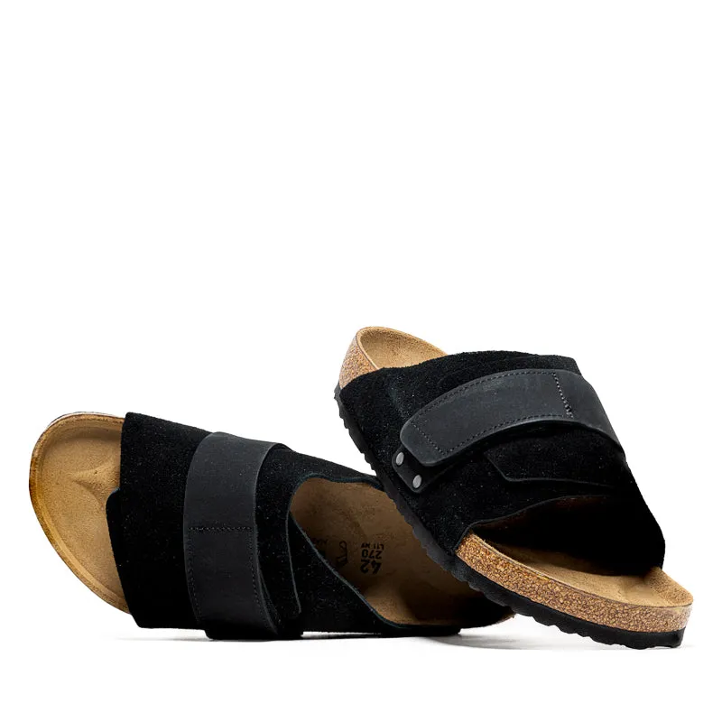 Birkenstock Kyoto en daim - Noir