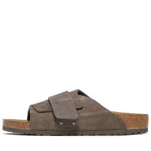 Birkenstock Kyoto Suède Nubuck - Gris Béton