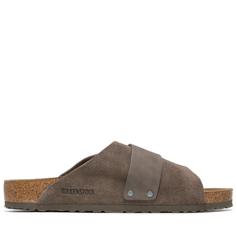 Birkenstock Kyoto Suède Nubuck - Gris Béton