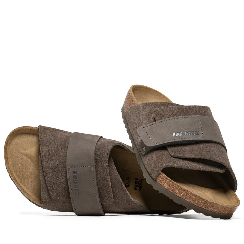 Birkenstock Kyoto Suède Nubuck - Gris Béton