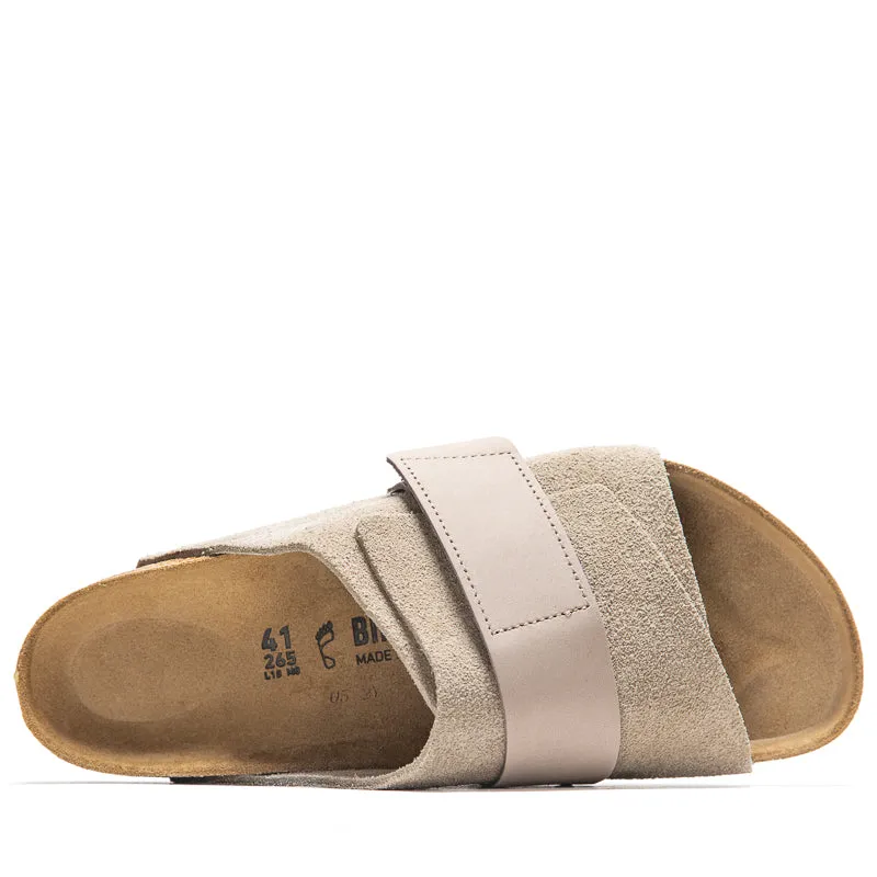 Birkenstock Kyoto en daim - Taupe