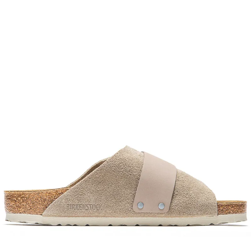 Birkenstock Kyoto en daim - Taupe