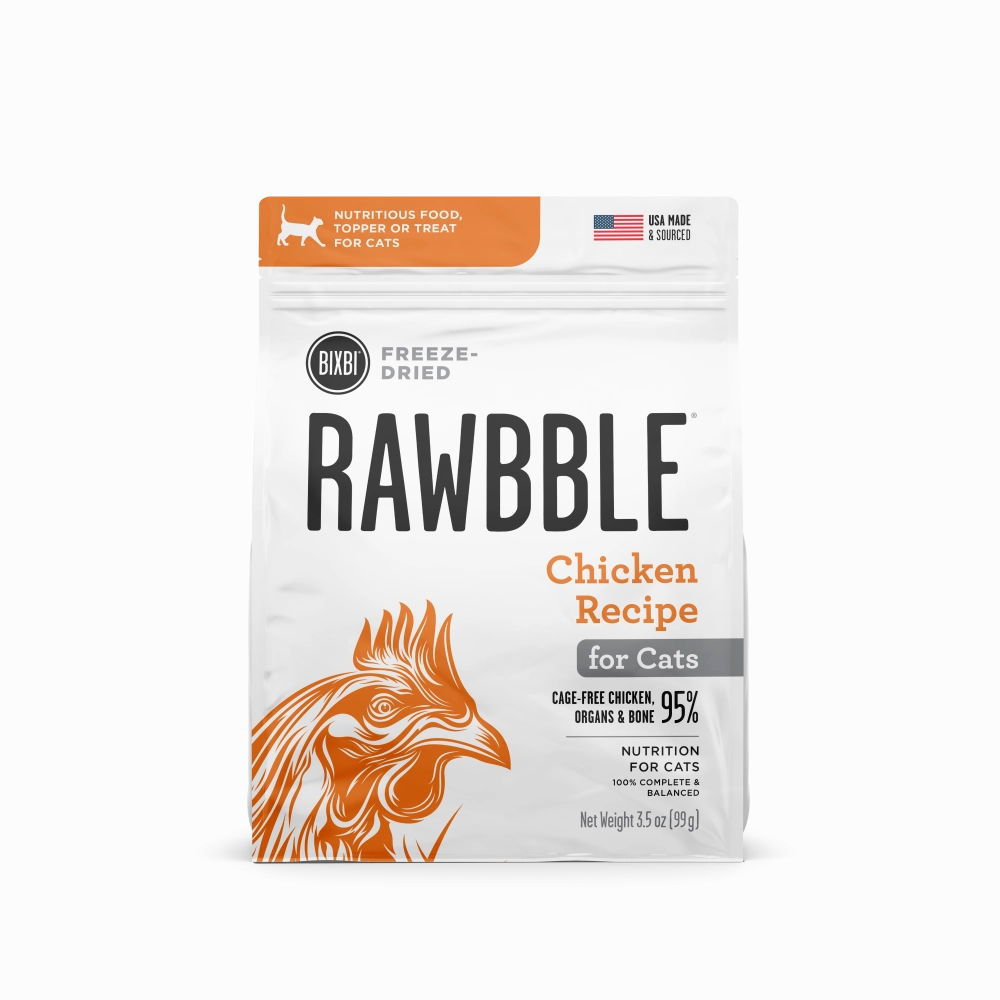 Bixbi Rawbble Chicken Freeze Dried for Cats