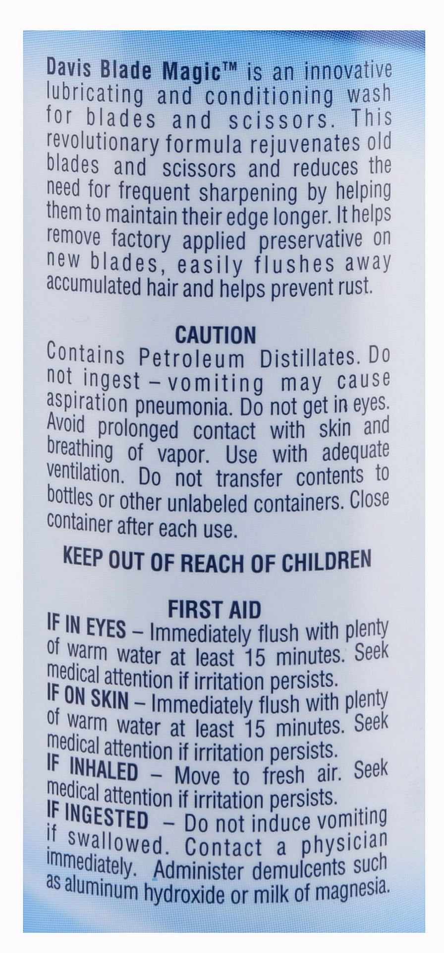 Blade Magic Grooming Clipper & Blade Lubricating Wash, 16 oz