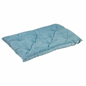 Blue Bayou Microcord Tufted Cushion Dog Crate Mat