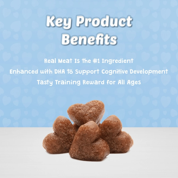 BLUE Bits Soft-Moist Training Treats; Salmon Recipe, 4 oz