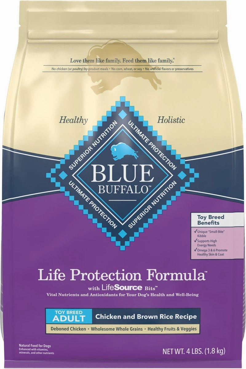 Blue Buffalo Toy Breed Chicken & Brown Rice Formula