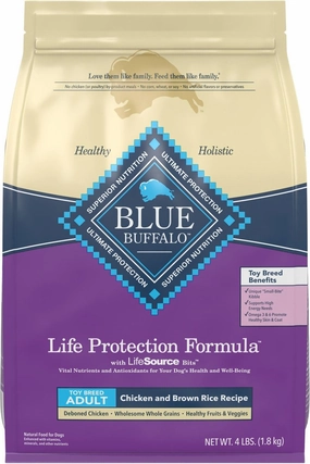 Blue Buffalo Toy Breed Chicken & Brown Rice Formula