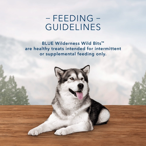 BLUE Wilderness Trail Treats Wild Bits Chicken Recipe Dog Training Treats
