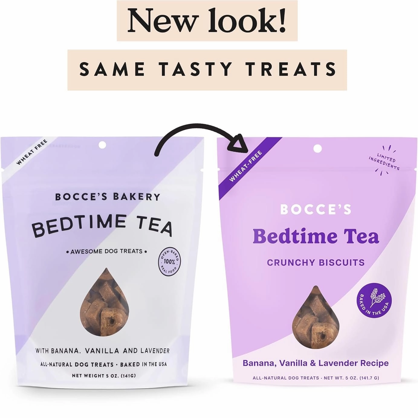 Bocce's Bedtime Tea Crunchy Dog Biscuits