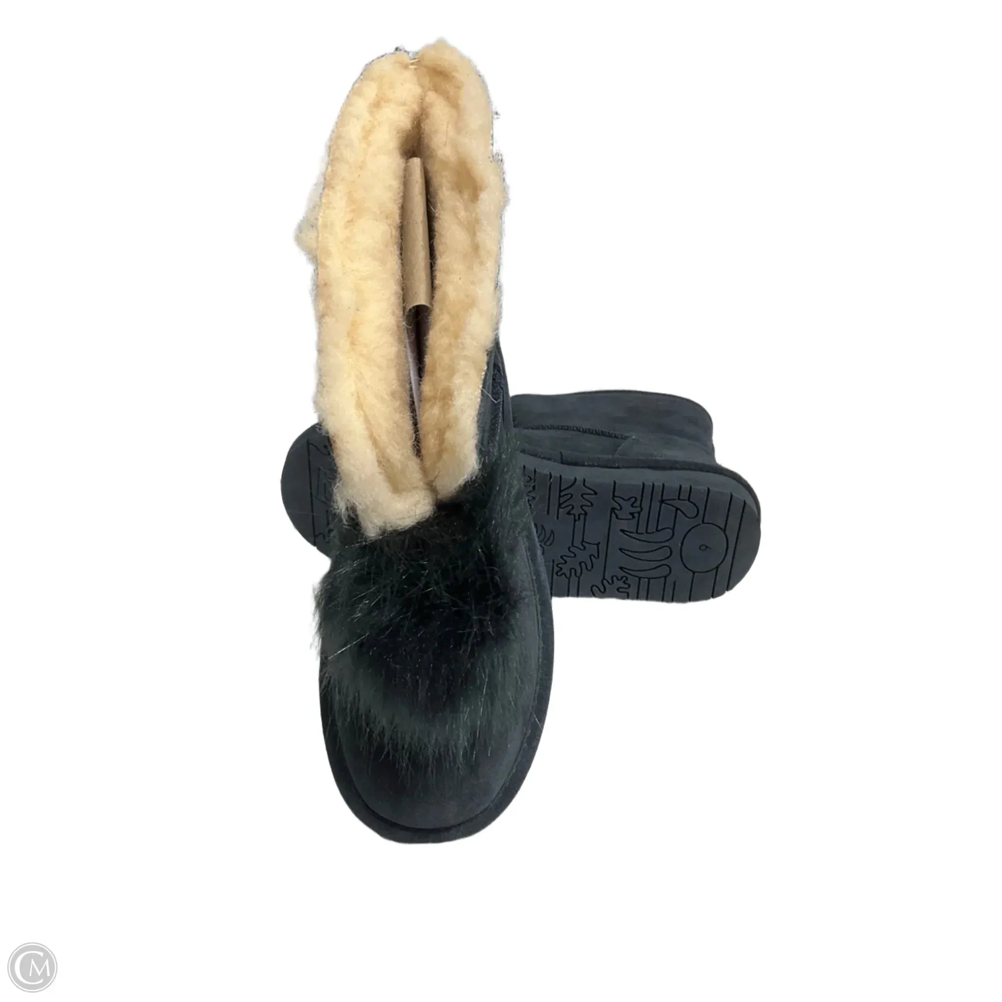 Bottes Snow By Bearpaw En Bleu, Taille : 9