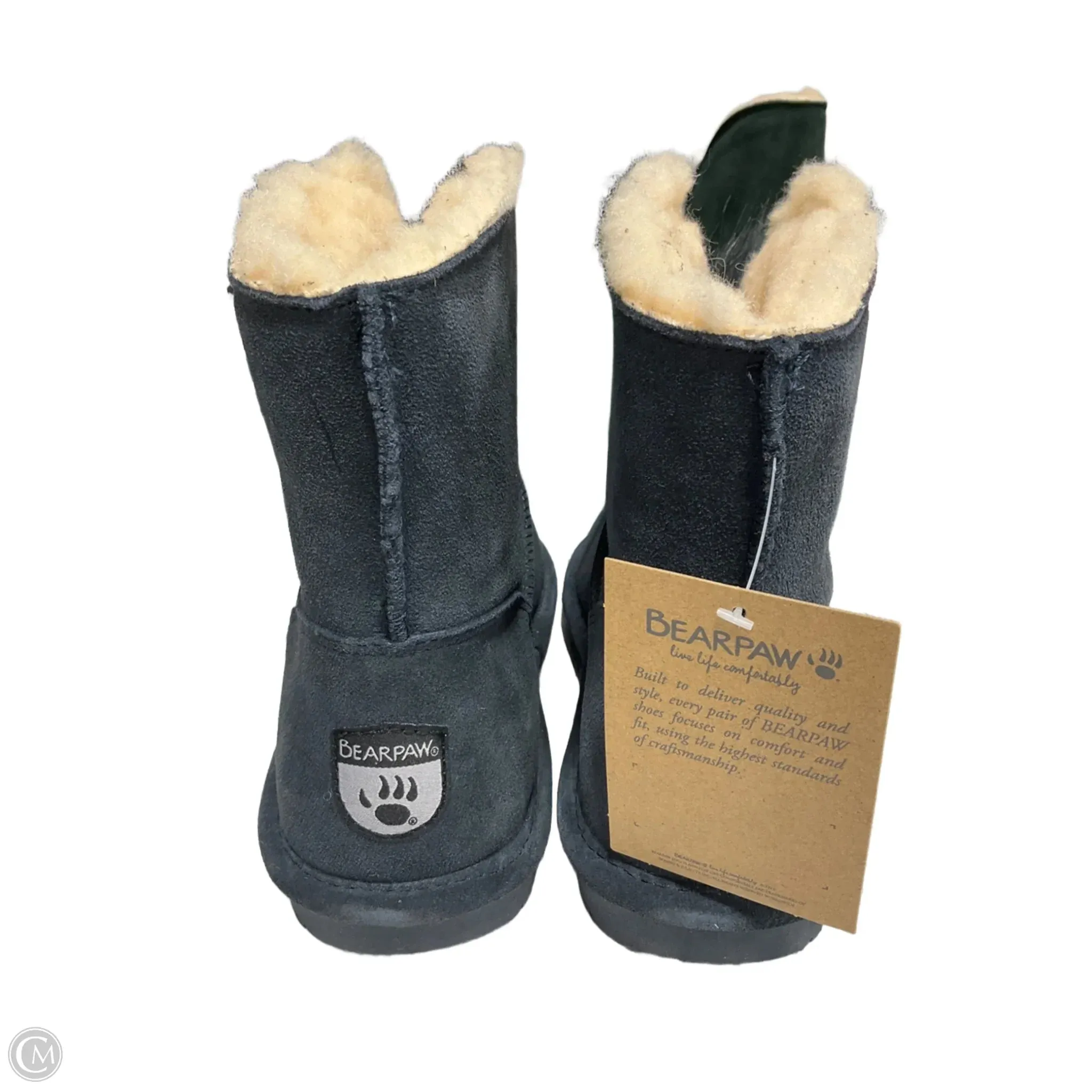 Bottes Snow By Bearpaw En Bleu, Taille : 9