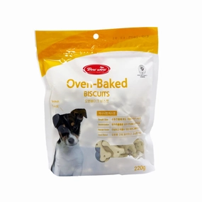 Bow Wow Dog Fruity Biscuit Banana 220g (BW2021)