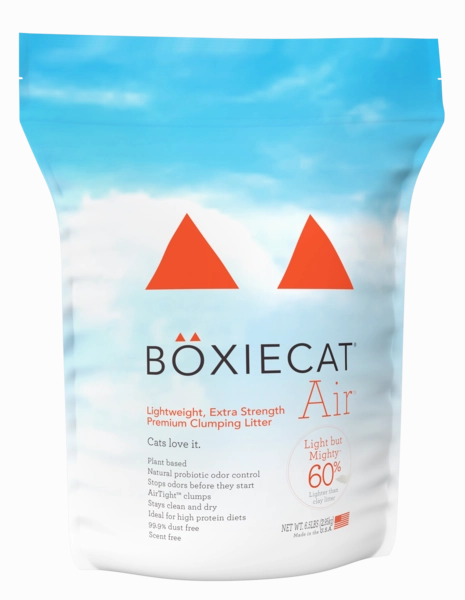 Boxiecat Air Lightweight - Extra Strength - Premium Clumping Cat Litter