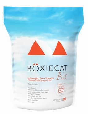 Boxiecat Air Lightweight - Extra Strength - Premium Clumping Cat Litter