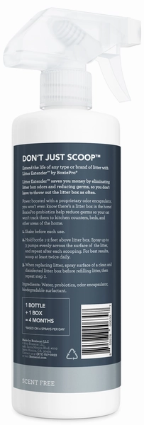 BoxiePro Scoop & Spray Litter Extender