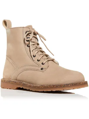 Bottes de combat à lacets pour femmes Bryson avec doublure en cuir