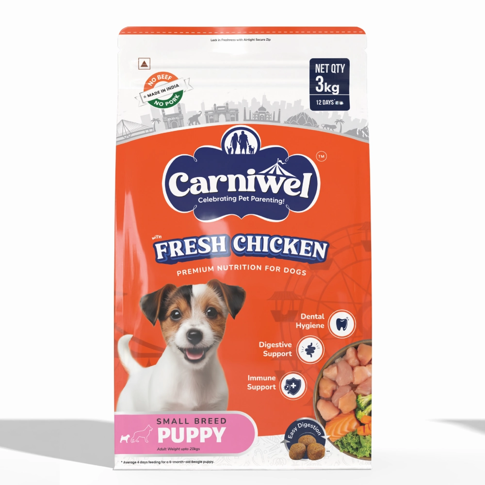 Carniwel Fresh Chicken Kibble Small Breed Puppy Dog Dry Food