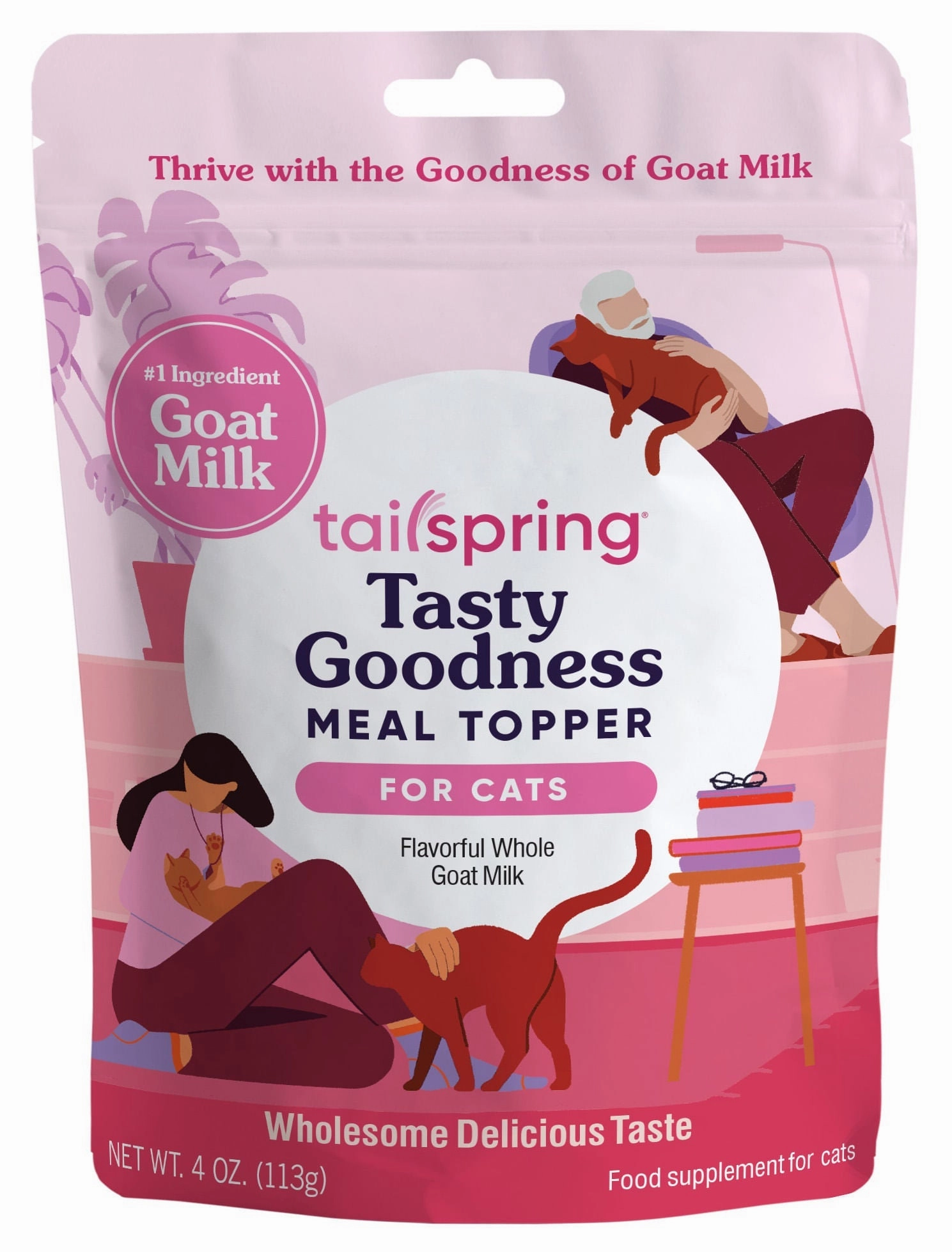 Cat Tasty Goodness Tailspring Meal Topper, 4 oz