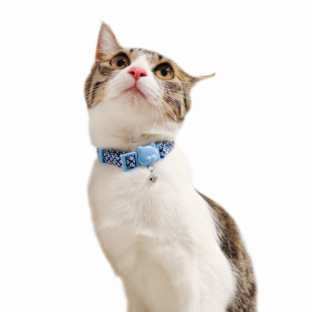CattyMan Le Collier Japonais Cat Collar (Blue Deer)