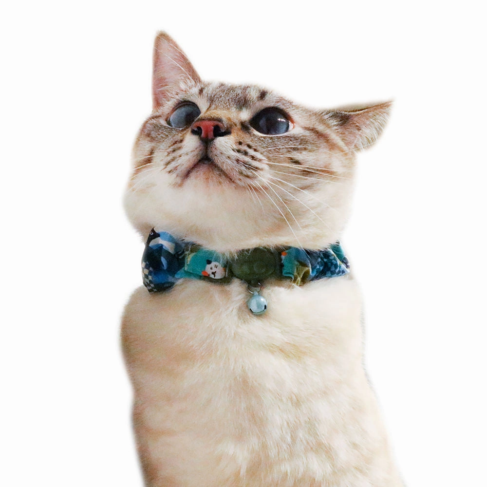 CattyMan Le Collier Japonais Cat Collar (Geometrical Cat)