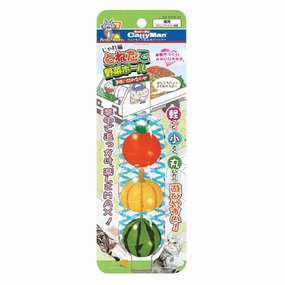 CattyMan Vegetable Balls Cat Toys 3pc