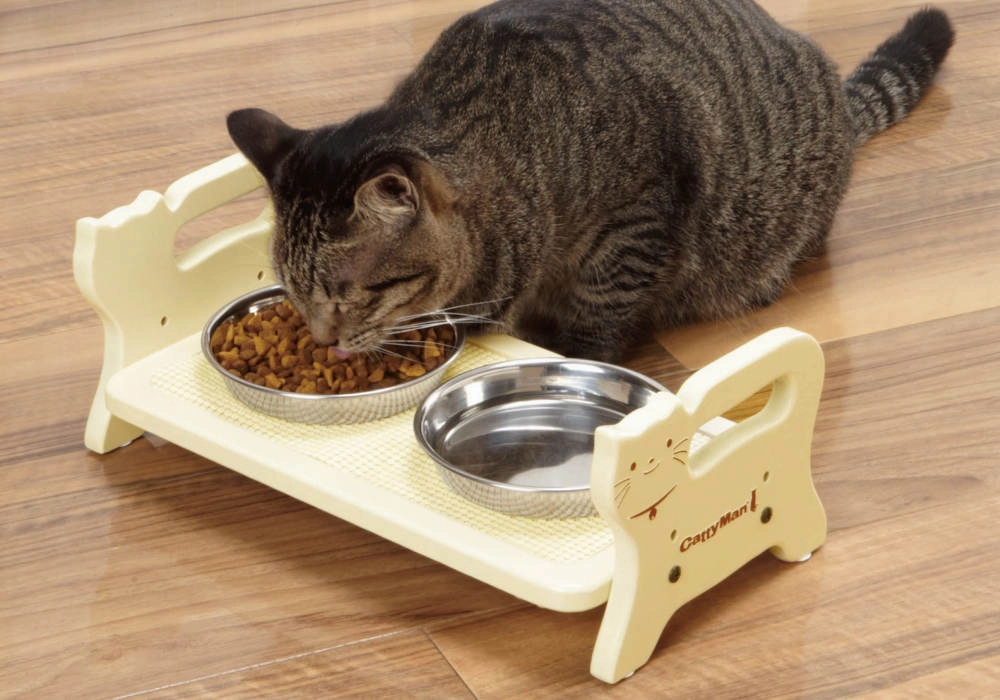 CattyMan Woody Dining Table For Cats