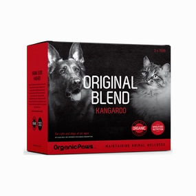 Certified Organic Frozen Kangaroo Dog & Cat Food