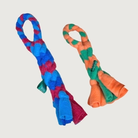 CHELSY'S TOYS Fleece Tug Toy for Dogs