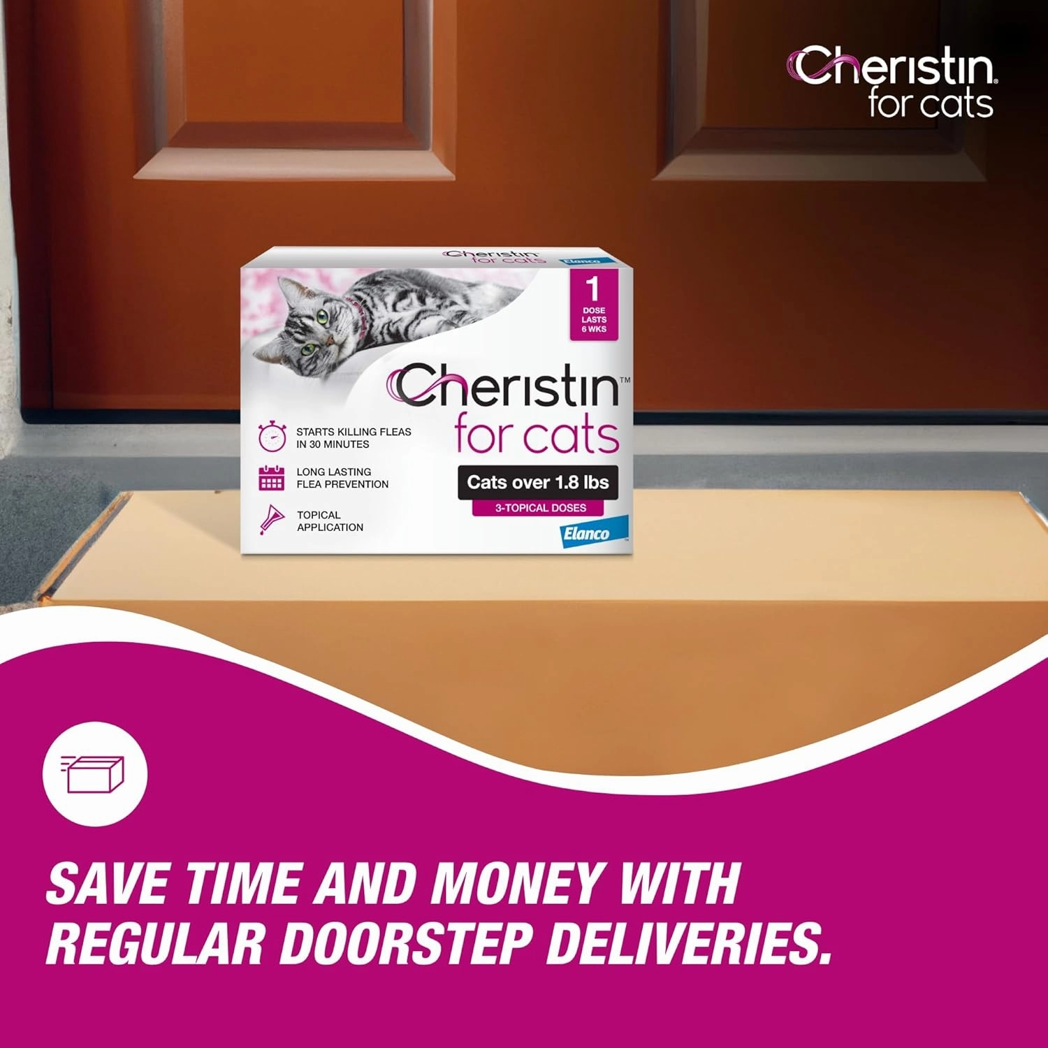 Cheristin Topical Flea Treatment for Cats